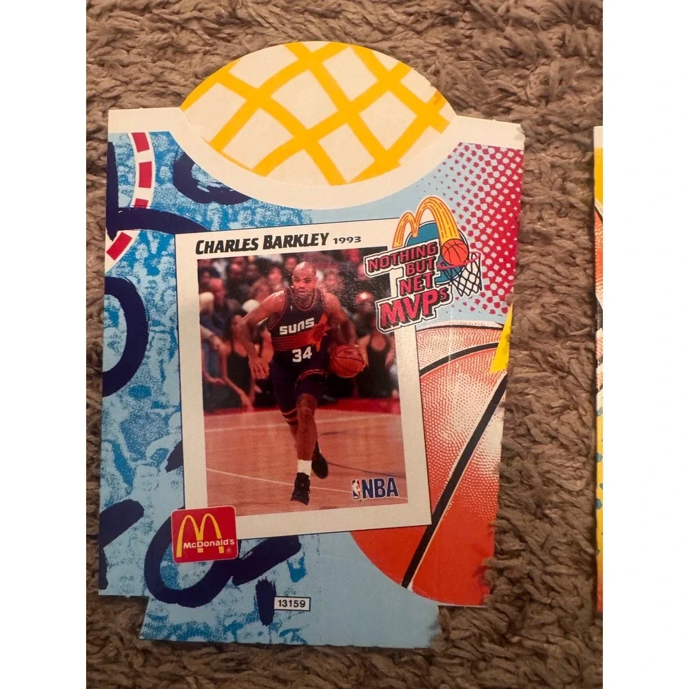 1993 McDonald's Nothing But Net MVPs Complete 6 Card‎ Set Michael Jordan